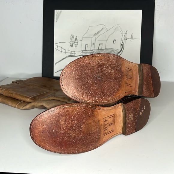 Frye Paige Leather Tall Riding Boots Women’s Size 6.5 B - Picture 16 of 16